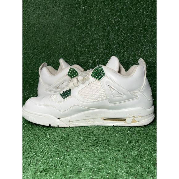 Vintage Jordan 4 Retro Classic Green 2004 Men Size 11 308497-101 FOR RESTORATION main image 4